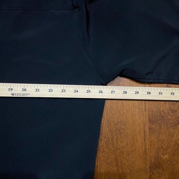 DF Clothing Vintage Y2K Rave Party Tribal Print Black Red Button Down Shirt XL - Picture 7 of 8